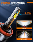 SEALIGHT 2026 Upgraded H11 9005 LED Headlight Bulbs Combo, 1:1 Design 100,000LM 900% Brighter H11/H9 9005/HB3 LED Headlights Conversion Kits, 6500K Cool White, Plug and Play, Non-polarity, Pack of 4 🍁 All In One Marketplace Canada