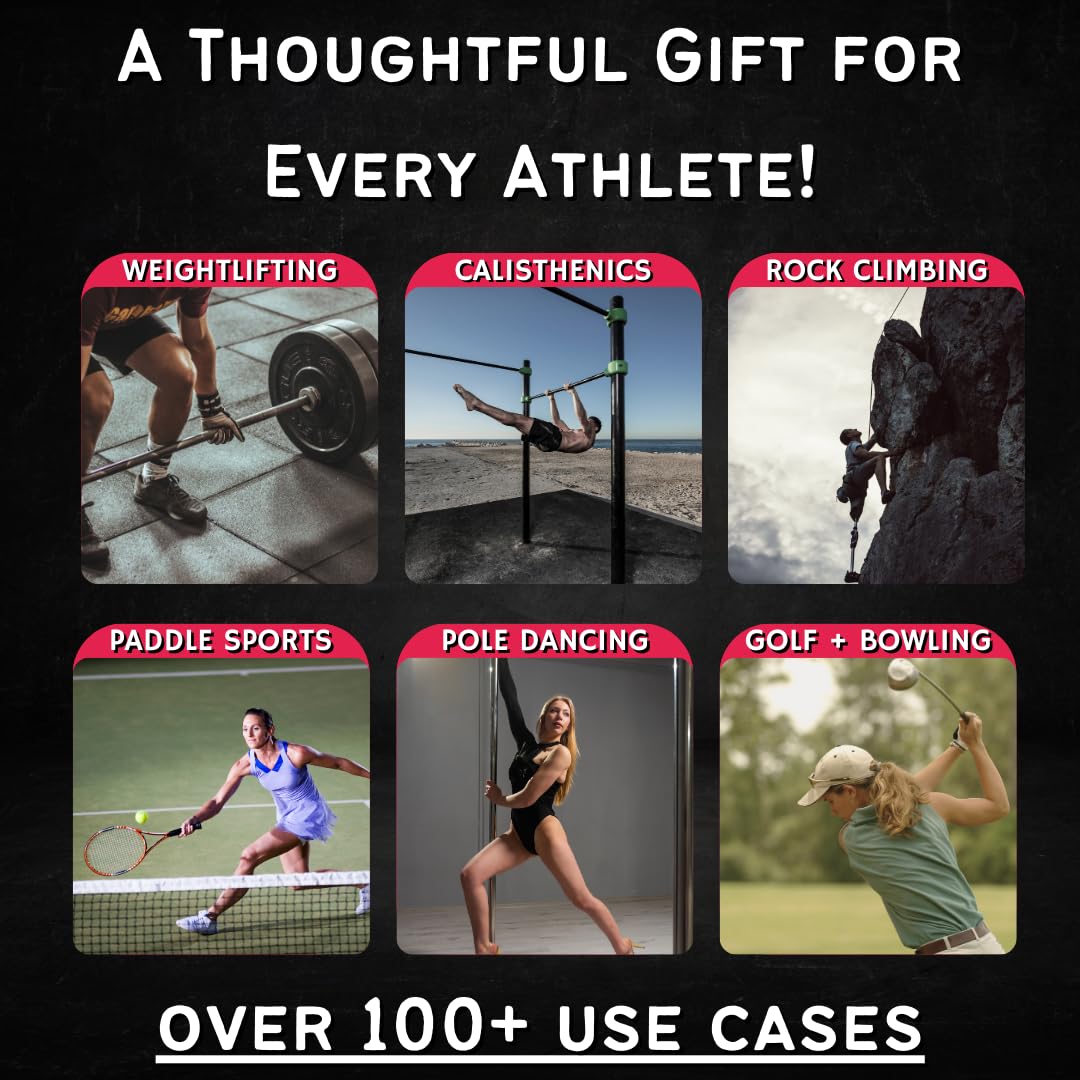 Power Grip Liquid Chalk for Gym and Climbing - Multi-Purpose Chalk for Weightlifting, Powerlifting, Rock Climbing, and Pole Dancing - Dry Hands Liquid Grip Enhancer - Gym Stuff for Men 🍁 All In One Marketplace Canada