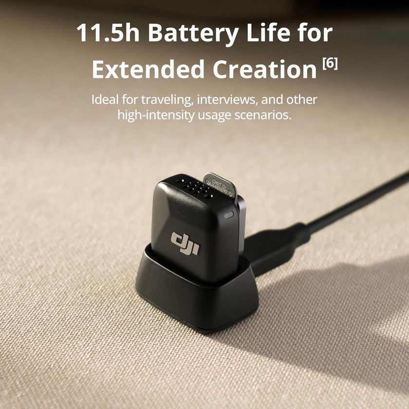 DJI Mic Mini (2 TX + 1 Mobile RX), Wireless Microphone for iPhone/Android, Plug and Play, Compact & Lightweight, Cross-Model Pairing, Premium Audio, Stable Transmission, Noise Cancelling 🍁 All In One Marketplace Canada