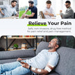 AUVON 3-in-1 TENS Machine, TENS EMS Muscle Stimulator with 40 Intensities for Gradual Shoulder, Sciatica, Back Pain Relief, 24 Modes Rechargeable TENS Unit Massager with 12 TENS Pads 🍁 All In One Marketplace Canada