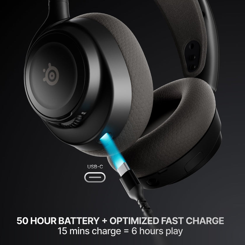 SteelSeries Arctis Nova 7X Wireless Gen 2 Gaming Headset - Real-Time App Control, 50+ HR Play, Neodymium Drivers, Mix 2.4GHz/Bluetooth, Xbox, PC, PS5/PS4, Switch 1/2, Mobile - Black 🍁 All In One Marketplace Canada
