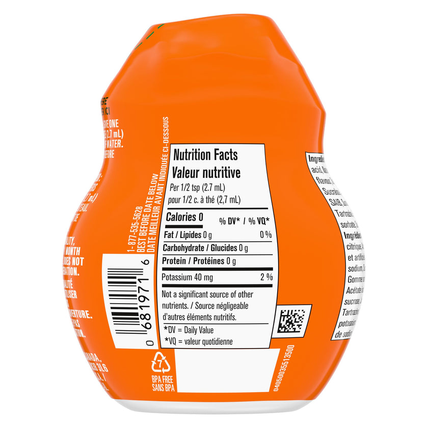 Tang Orange Liquid Drink Mix, 48 mL Bottle (Pack of 12) 🍁 All In One Marketplace Canada