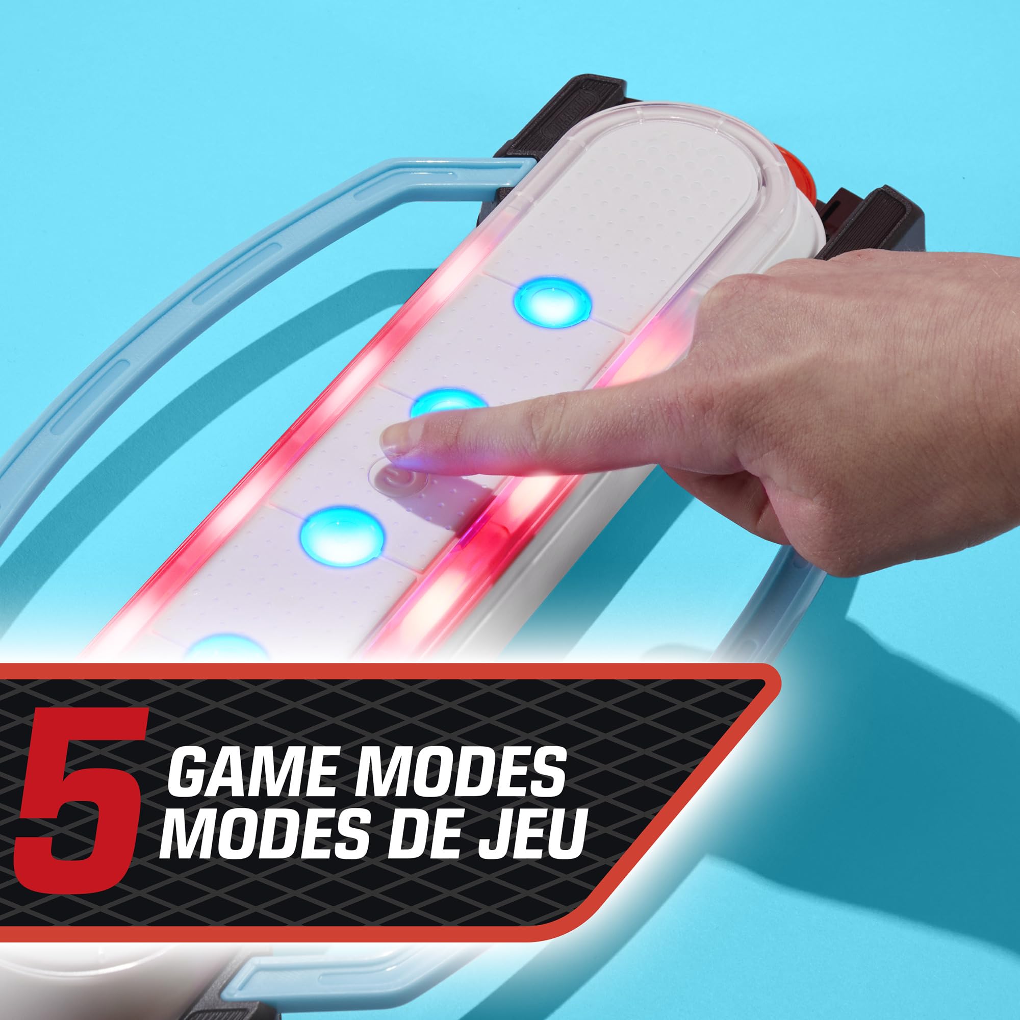 Hypershot Electronic Tabletop Hockey Game | 5 Games in 1 | Music, Lights, and Sounds | Ages 8 and Up | for 1 to 2 Players | Kids Board Games (English & French) 🍁 All In One Marketplace Canada