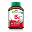 Jamieson Vitamin B12 Methylcobalamin 1,000 mcg, Fast Dissolving, Faster Acting, Naturally Energizing, and Supports Metabolism. Vegetarian, Gluten-Free, Natural Wild Cherry Flavour, 100 Sublingual Tablets, Proudly Canadian 🍁 All In One Marketplace Canada