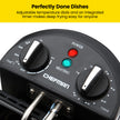 Chefman 4.3 Liter Deep Fryer with Basket for Home Use, XL Jumbo Size Fry Basket Strainer, Adjustable Temperature & Timer Fish Fryer, Chicken Fryer, French Fry Maker, Gifts for Cooks, Stainless Steel 🍁 All In One Marketplace Canada