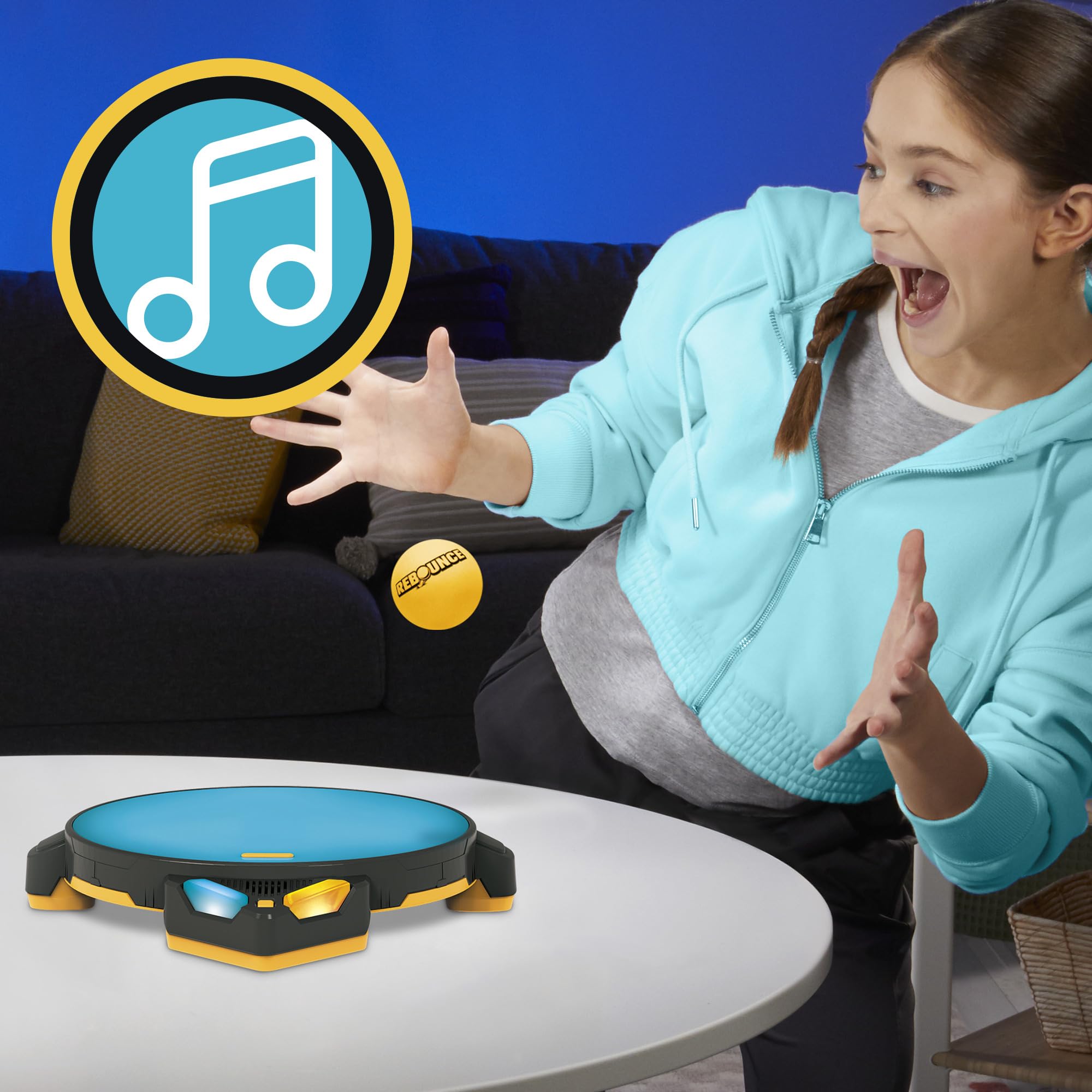 Rebounce Game | Indoor and Outdoor Electronic Action Game for Kids, Teens, and Adults | Ages 8+ | 2 to 6 Players | 10 Mins. | Family Travel Games (English Version) 🍁 All In One Marketplace Canada