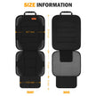 Car Seat Protector for Child Car Seat, Siivton Carseat Seat Protectors for Leather and Fabric Seats, with Mesh Pockets, Non-Slip Backing, Carseat Protectors for Vehicles (One Pack, Black) 🍁 All In One Marketplace Canada