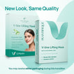 Plantifique V-Line Face Mask with Hyaluronic Acid, 5 Pack Chin Strap for Double Chin, V Line Lifting Masks - V Shape Face Tape, Jawline & Neck Mask for Skin Firming 🍁 All In One Marketplace Canada