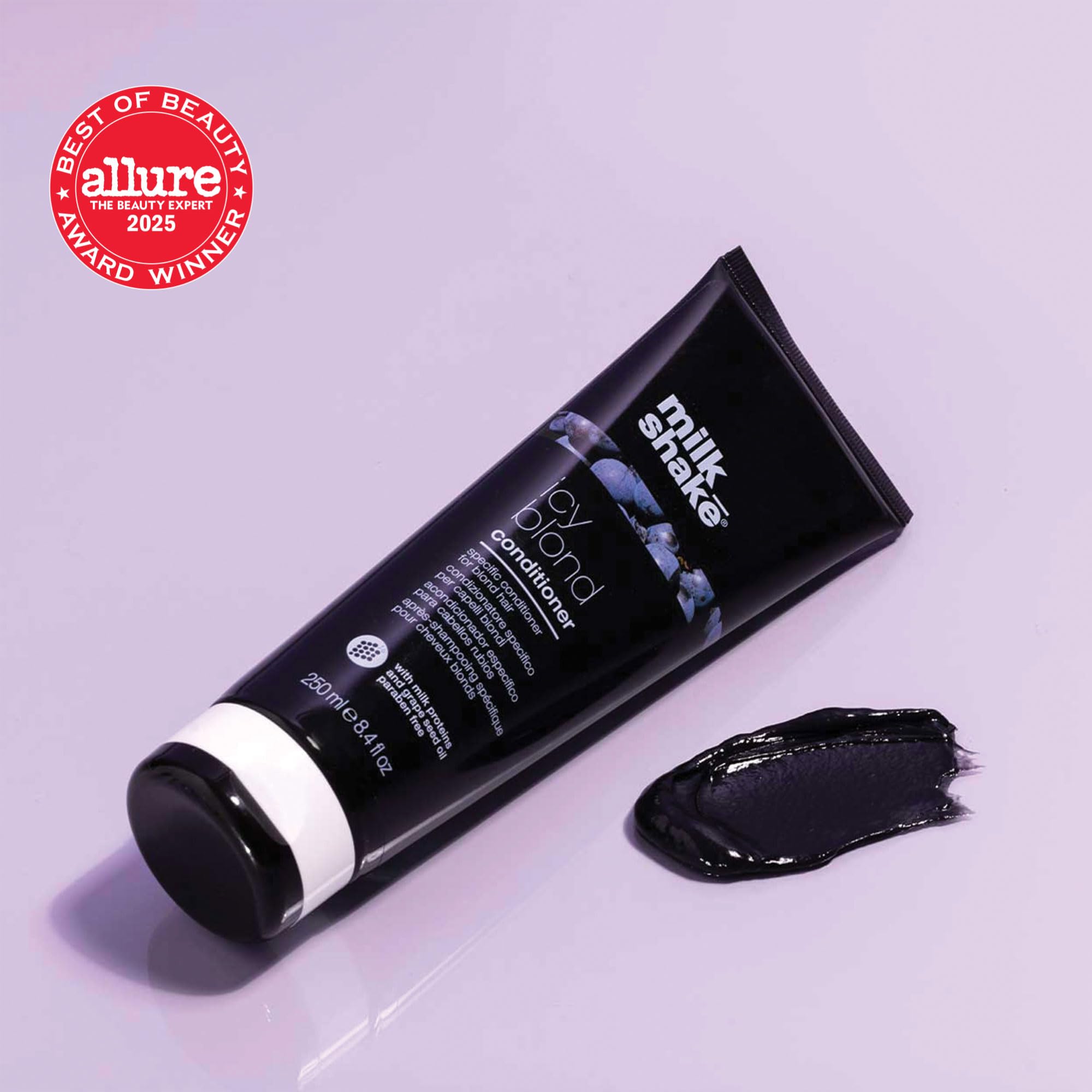 milk_shake Icy Blond Conditioner - Black Pigment Silver Conditioner for Very Light Blond and Platinum Hair, 8.4 Fl Oz (250 ml) 🍁 All In One Marketplace Canada