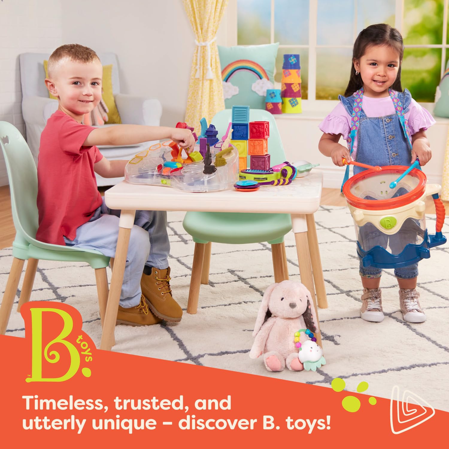 B. toys One Two Squeeze, 10 Soft Stacking Blocks, Blocks - 2, Baby 🍁 All In One Marketplace Canada