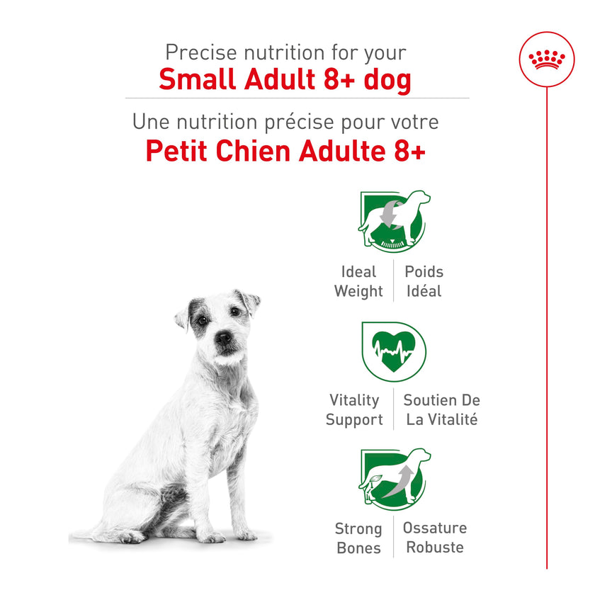Royal Canin Small Adult 8+ Dry Dog Food, 2.5 lb bag 🍁 All In One Marketplace Canada