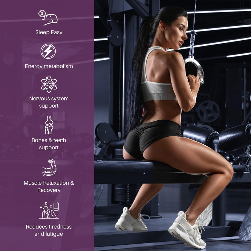 Totaria Magnesium Complex 700mg 12 in 1 Magnesium Supplement with Glycinate Citrate Malate Oxide Taurate Aspartate Orotate Magnesium Relaxation,Muscle,Heart Support, Vegan 120 Capsules 🍁 All In One Marketplace Canada