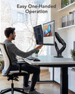 HUANUO Dual Monitor Stand for 13 to 32 Inches, Design Dual Monitor Mount, Fully Flexible Adjustable with Tilt, Swivel, Rotation, VESA 75/100, 19.8lbs per arm 🍁 All In One Marketplace Canada