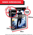 Acrylic Protector DVD (Wii, GameCube, PS2, Xbox, Xbox360)- Pack of 2