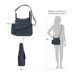 Travelon Anti-Theft Classic Messenger Bag, One Size, Midnight 🍁 All In One Marketplace Canada