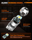SEALIGHT 194 LED Bulbs 6000K White, 168 2825 T10 W5W 3030 Bright LED Chips, Dome Light, Map Light, Door Light, Courtesy Light, License Plate Light, Pack of 10 🍁 All In One Marketplace Canada