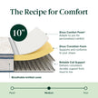 Zinus Twin Mattress - 10 Inch Foam & Spring Hybrid Mattress, Affordable Mattress, CertiPUR-US Certified Foam, Mattress in a Box, 10-Year Warranty, Twin Size 🍁 All In One Marketplace Canada