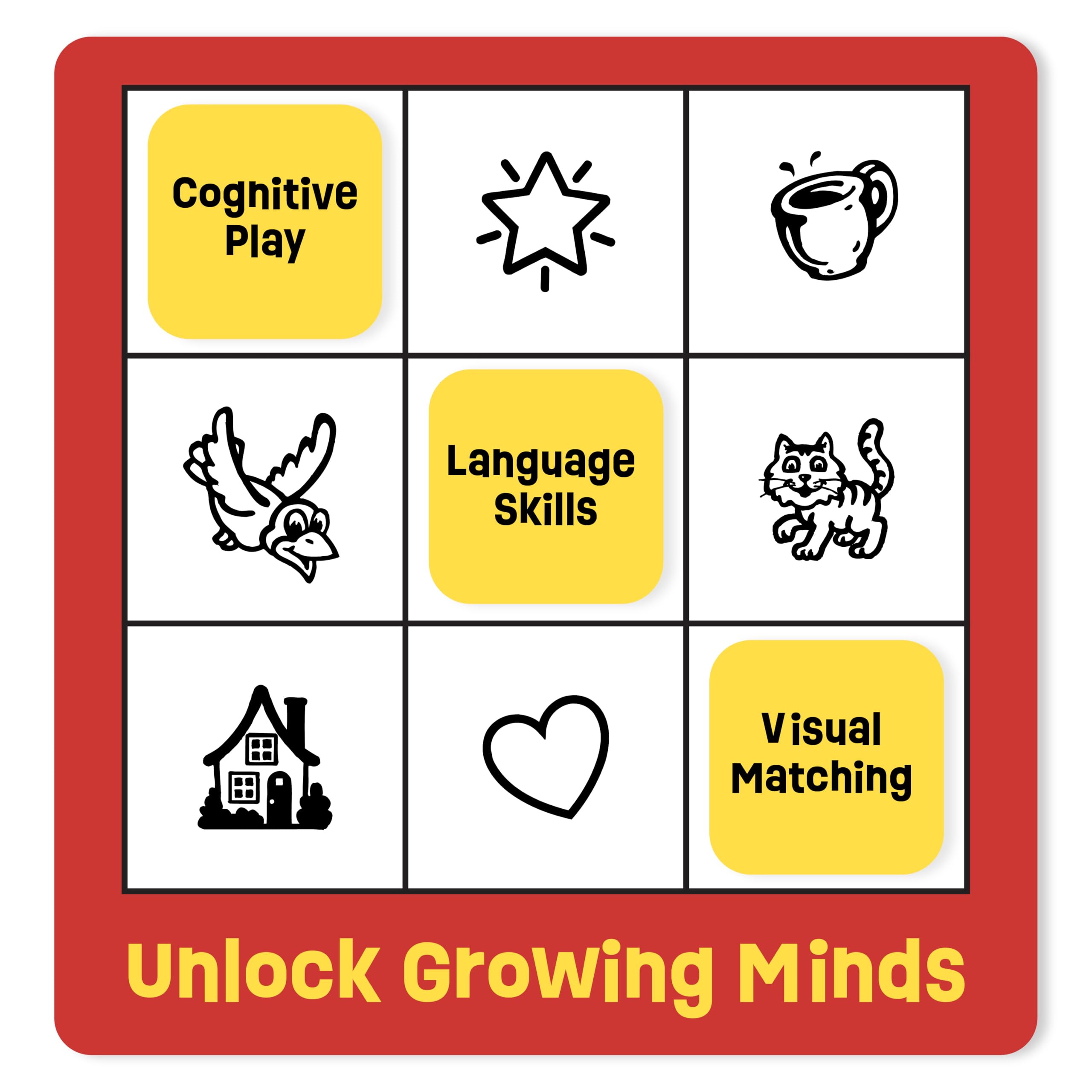 ThinkFun Zingo - Bingo with a Zing - Award-Winning Preschool Game - Encourages Language & Matching Skills Development - Fun Family Board Game for Boys and Girls Ages - 4 & Older 🍁 All In One Marketplace Canada
