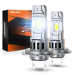 SEALIGHT 2026 Upgraded H7 LED Headlight Bulbs, 1:1 Design 62,000LM 1000% Brighter H7 LED Bulbs, 6500K Cool White H7 Halogen Replacement, Plug and Play, Non-polarity, IP68 Waterproof, Pack of 2 🍁 All In One Marketplace Canada