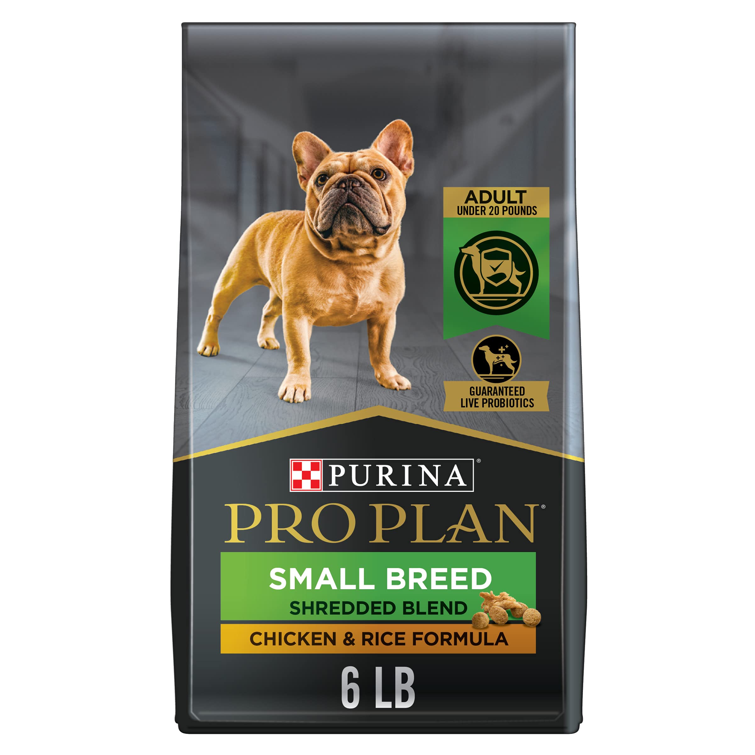 Purina Pro Plan Savor Adult Shredded Blend Small Breed Chicken & Rice Formula Dry Dog Food - (1) 6 lb. Bag 🍁 All In One Marketplace Canada