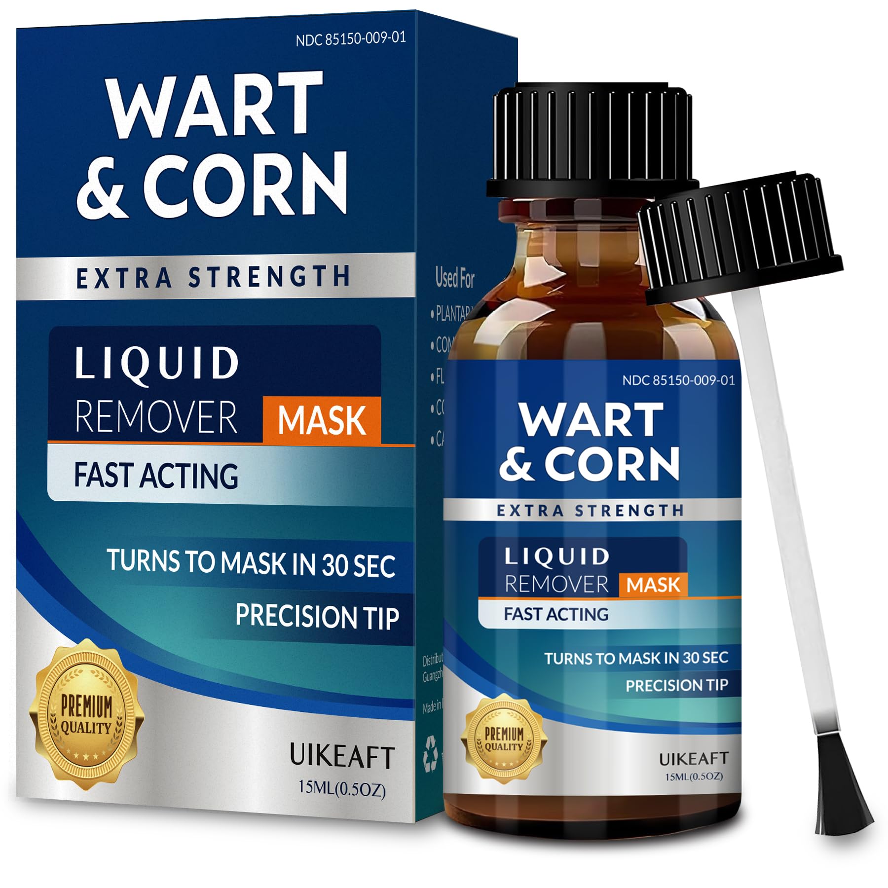 Fast-Acting Wart Corn Remover: Salicylic Acid Treatment for Feet Toe - Maximum Strength Liquid for Plantar Wart Corn Removal Men and Women 🍁 All In One Marketplace Canada
