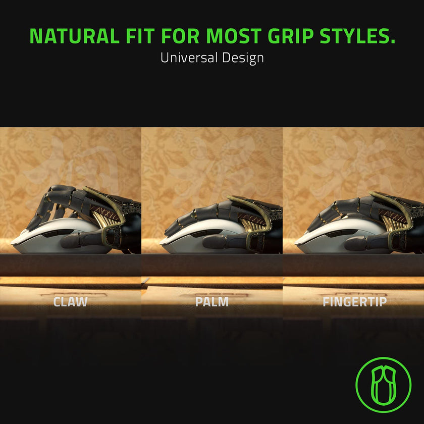 Razer Orochi V2 Mobile Wireless Gaming Mouse: Ultra Lightweight - 2 Wireless Modes - Up to 950hrs Battery Life - Mechanical Mouse Switches - 5g Advanced 18k Dpi Optical Sensor - White 🍁 All In One Marketplace Canada