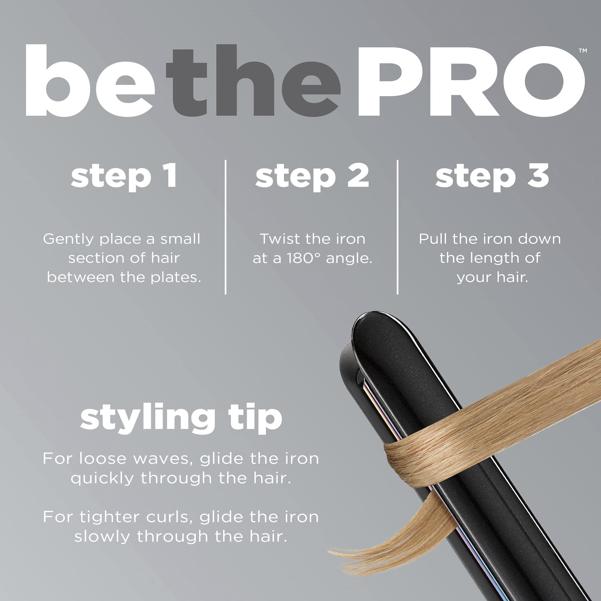 Infiniti Pro by Conair Titanium Flat Iron, Rainbow Finish, 1-Inch 🍁 All In One Marketplace Canada