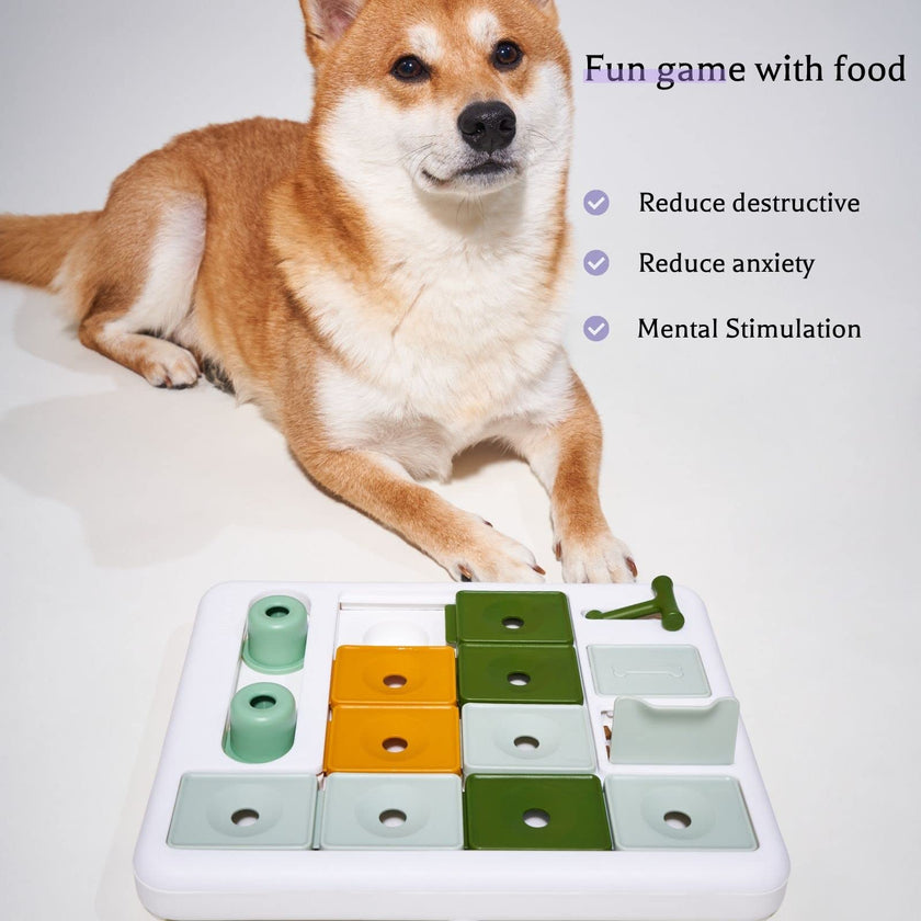 Barkwhiz Dog Treat Feeder Toy,Interactive Dog Toys Various Levels of Play, Slow Feeder for Dogs Mental Stimulation, Puzzle for Dog, Dog Toys for Large Medium Small Dogs 🍁 All In One Marketplace Canada