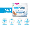 WaterWipes Plastic-Free Original Baby Wipes, 99.9% Water Based Wipes, Unscented & Hypoallergenic for Sensitive Skin, 240 Count (4 packs), Packaging May Vary 🍁 All In One Marketplace Canada