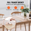 VEVOR Plastic Table Cover, 40 x 60 Inch 2.0 mm Thick Clear Table Protector, Rectangle PVC Desk Mat, Waterproof & Easy Cleaning Desk Pad Tablecloth, for Office Dresser Dining Room Table Night Stand 🍁 All In One Marketplace Canada