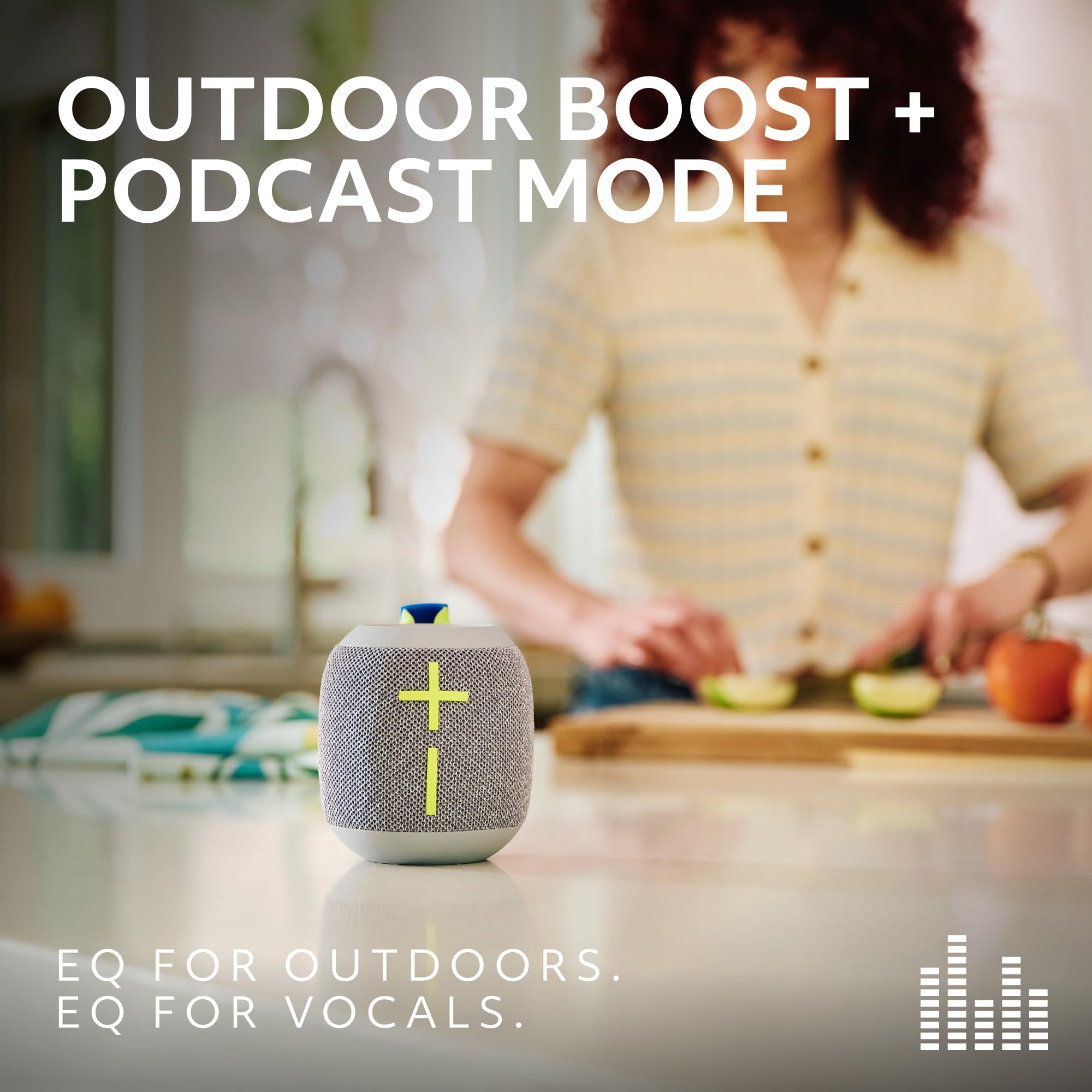Ultimate Ears WONDERBOOM 4 Portable Waterproof Bluetooth Speaker with Big Bass and 360-Degree Sound, Dustproof Floating Speaker with 131ft (40m) Range - Blue 🍁 All In One Marketplace Canada
