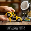 LEGO Icons Transformers Bumblebee Action Figure, Collectible Robot Gift for Adults, Movie Themed Model Building Set for Sci-Fi Enthusiasts and Transformers Fans, Converts to Vehicle Mode, 10338 🍁 All In One Marketplace Canada
