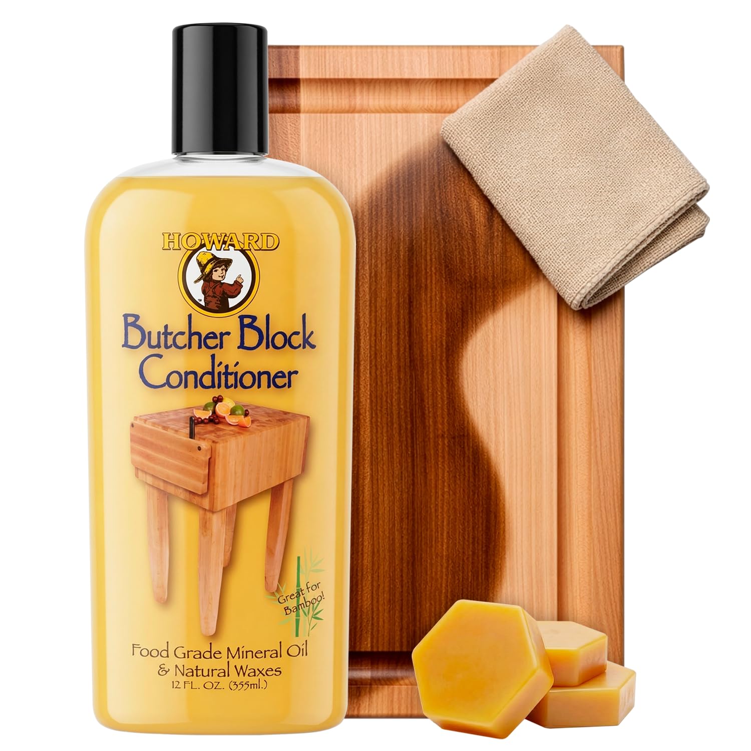 Howard BBC012 Butcher Block Conditioner, 12-Ounce 🍁 All In One Marketplace Canada