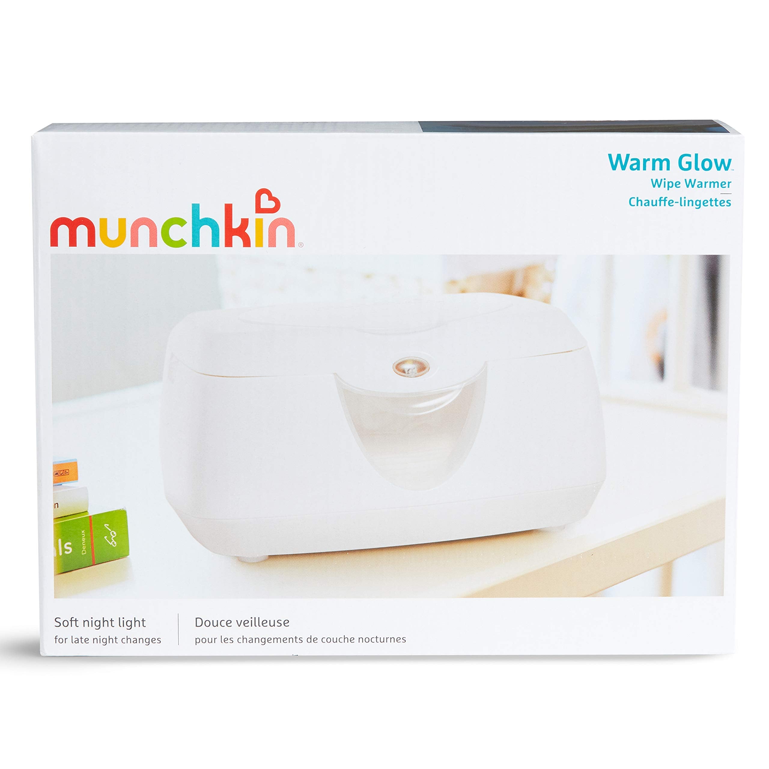 Munchkin Warm Glow Baby Wipe Warmer, White 🍁 All In One Marketplace Canada