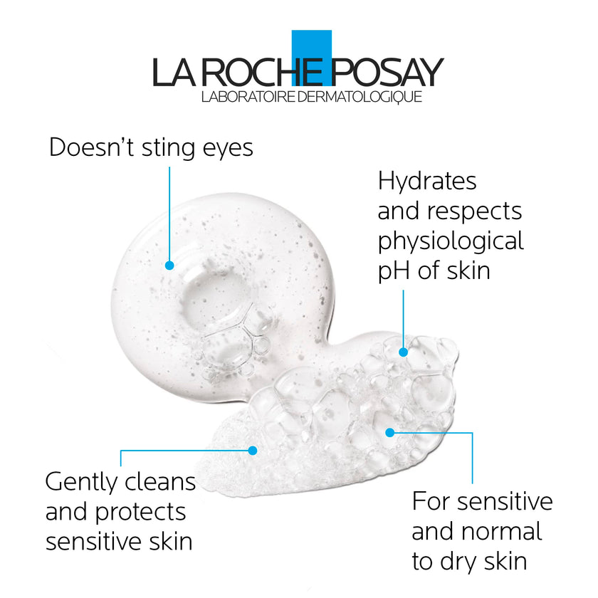 La Roche-Posay Body Wash, Lipikar Cleansing & Moisturizing Gel Body Wash with Shea Butter & Niacinamide for Dry & Sensitive Skin, Soap Free, Paraben Free, 400mL 🍁 All In One Marketplace Canada