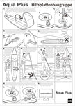 Aqua Plus 6inches Thick Inflatable SUP for All Skill Levels Stand Up Paddle Board,Paddle,Pump,ISUP Travel Backpack, Leash,Shoulder Strap,Youth,Adult Inflatable Paddle Board 🍁 All In One Marketplace Canada