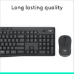 Logitech MK295 Mouse & Keyboard Combo with SilentTouch Technology, Full Numpad, Advanced Optical Tracking, Lag-Free, 90% Less Noise - Graphite 🍁 All In One Marketplace Canada