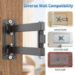 Full Motion Articulating TV Wall Mount Bracket with Swivel Tilt Extension & Rotation, Adjustable Arms for 13-42 Inch Flat/Curved LED LCD TVs & Monitors, Max 44lbs VESA 200x200mm 🍁 All In One Marketplace Canada