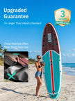 Niphean Inflatable Stand Up Paddle Board with SUP Accessories, 10'6'' All-Round Inflatable SUP, Anti-Slip EVA Deck, Inflatable Paddle Board for Adults & Youth 🍁 All In One Marketplace Canada