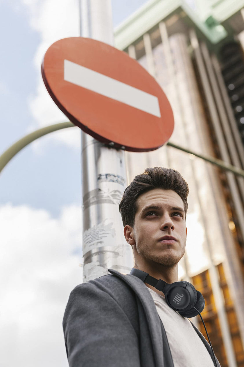 JBL Tune 500 Wired On-Ear Headphones with One-Button Remote/Mic - Black 🍁 All In One Marketplace Canada