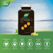 Nature's Way NutraSea +D Omega 3 + Vitamin D Softgels Supplement with Fish Oil – Fresh Mint Flavour – Heart, Brain, Bone & Immune Support for Adults and Kids 6+ – EPA & DHA + 1000IU D3, 150 Softgels 🍁 All In One Marketplace Canada