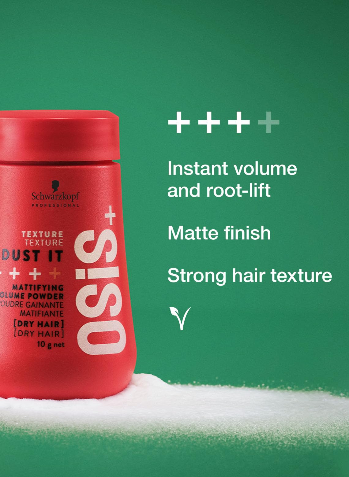 OSiS+ Dust It – Mattifying Volume Powder – long-lasting Hold, Strong Control and Separation – Matte Effect Texturizer Product for Wild Hair Styling and Volumizing, 0.35 oz 🍁 All In One Marketplace Canada