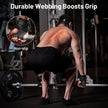 MANUEKLEAR Non-Slip Wrist Straps for Weightlifting Deadlifting, Gym Lifting Straps with D Rings for Cable Machine Workout, 10mm Neoprene Padded Weight lifting Wrist Wraps for Men Women (Black, M (6.3-7.5inch)) 🍁 All In One Marketplace Canada