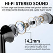 Wireless Earbuds, Bluetooth Headphones 5.4 HiFi Stereo, Wireless Earphones with ENC Noise Cancelling Mic, IP7 Waterproof in Ear Headphones, LED Digital Display Ear Buds, Touch Control, Black 🍁 All In One Marketplace Canada
