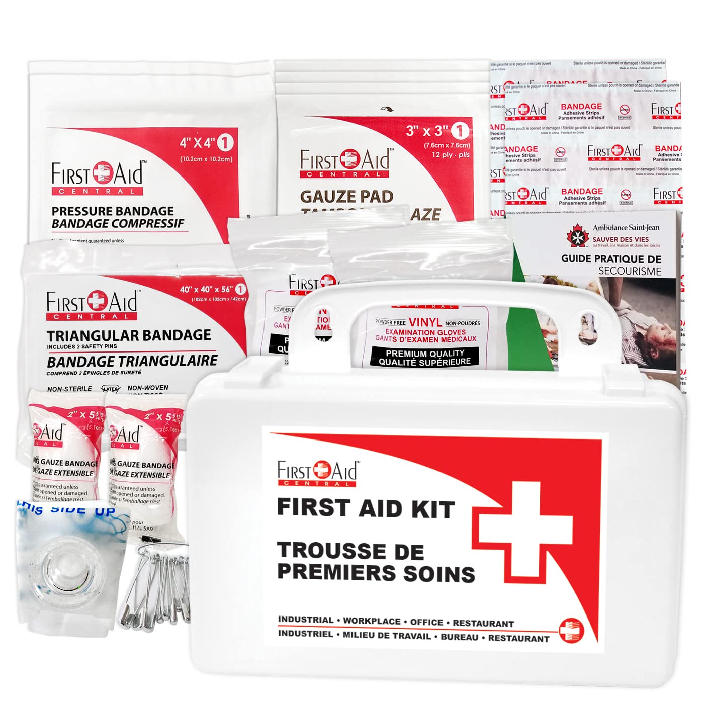 First Aid Central Ontario Section 8 First Aid Kit (1-5 People) 🍁 All In One Marketplace Canada
