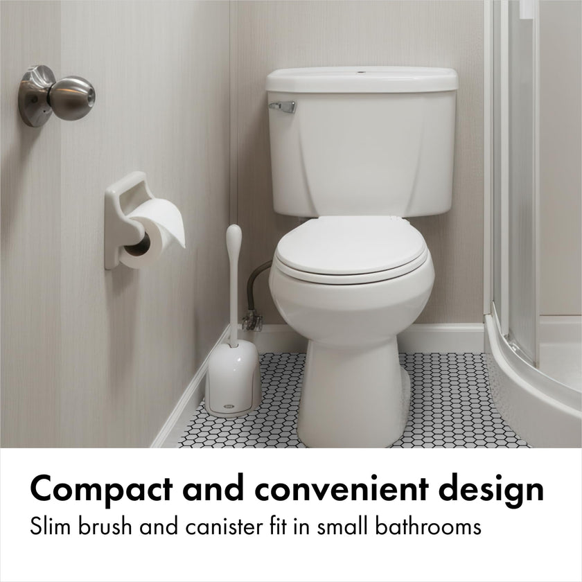 OXO Good Grips Hideaway Compact Toilet Brush 🍁 All In One Marketplace Canada