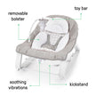Ingenuity Keep Cozy 3-in-1 Grow with Me Vibrating Baby Bouncer Seat & Infant to Toddler Rocker, Vibrations & Toy Bar, 0-30 Months Up to 40 lbs - Linden 🍁 All In One Marketplace Canada