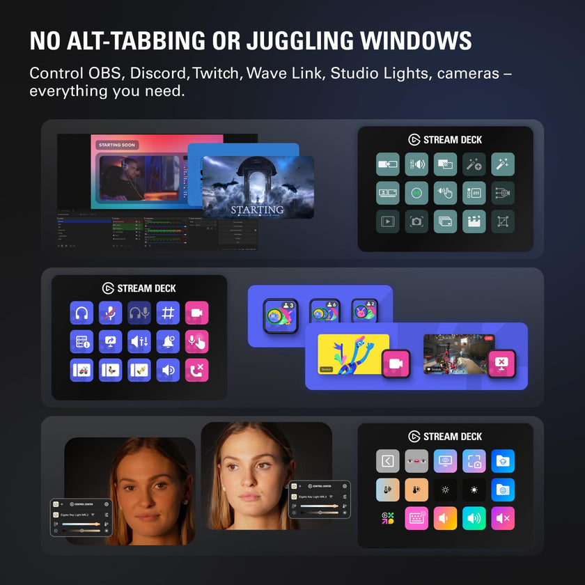 Elgato Stream Deck MK.2 Studio Controller, 15 Macro Keys 🍁 All In One Marketplace Canada
