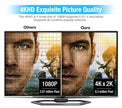 HDMI Cable 10ft (3meter), 4K HDMI Lead-Snowkids 18Gbps HDMI 2.0 Cable 4K@60Hz, 3D Support, Ethernet Function, Video 4K UHD 2160p, HD 1080p, 3D - (Compatible for Fire TV, PS-3/4, for Netfilx) 🍁 All In One Marketplace Canada