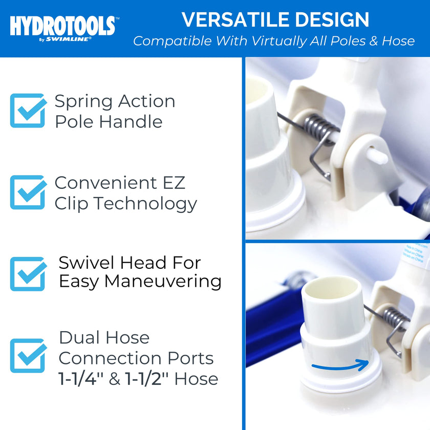 Solstice by International Leisure Products Swimline 8150 Weighted Flex Vacuum Head, Blue 🍁 All In One Marketplace Canada